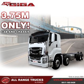 Isuzu Giga CYH 8x4 12wheel Cab & Chassis Rigid Truck new for sale sino truck howo shacman dongfeng faw