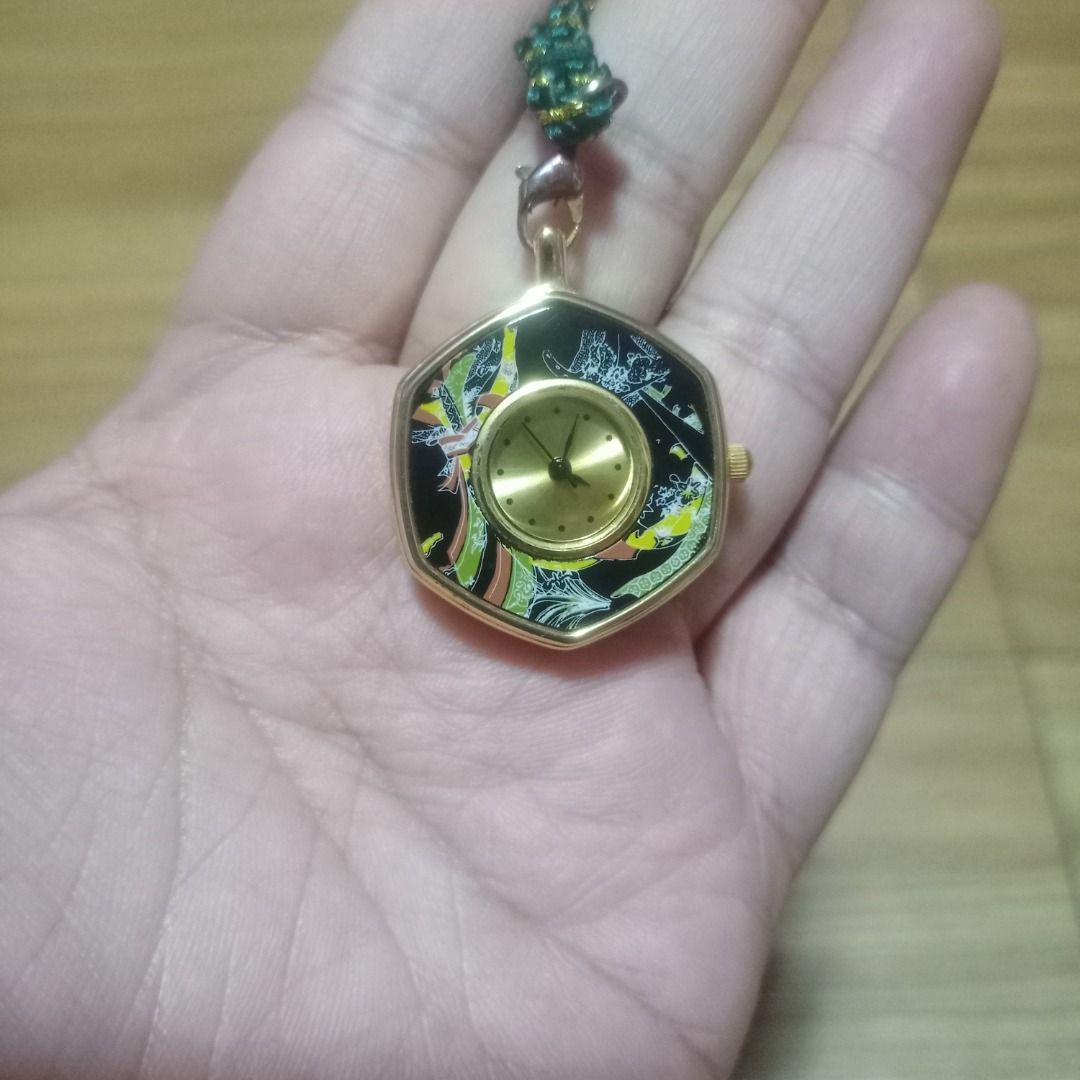 JAPANESE POCKET WATCH (Category: Women's Watches) located in Makati City. Submitted by nyxhemera26 (Listing ID 1346806423, Image 1). Description: JAPANESE POCKET WATCH • VERY NICE IN ACTUAL • LIKE NEW BACK STILL HAS PROTECTIVE COVER WHEN WE GOT IT BUT WAS DAMAGED DURING BATTERY REPLACEMENT (PLEASE SEE PHOTO).