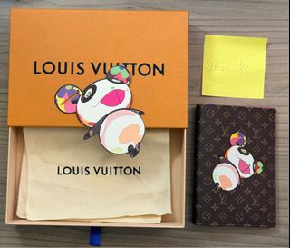 希少品★コラボ【LOUIS VUITTON × 村上隆】Romy Card Holder Louis Vuitton x Takashi Murakami Card Holder White