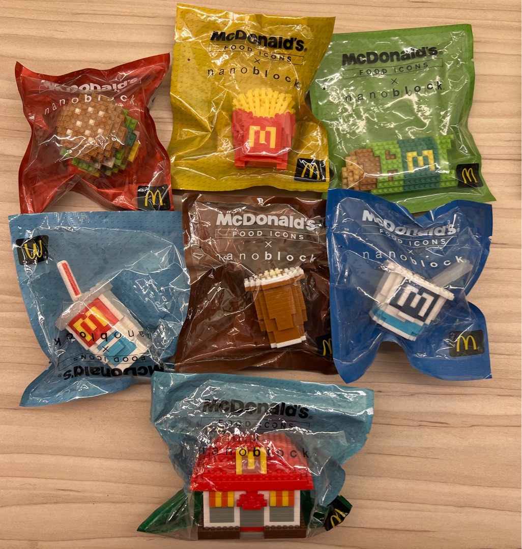 McDonald’s Food Icons X nano block, Hobbies & Toys, Toys & Games on ...