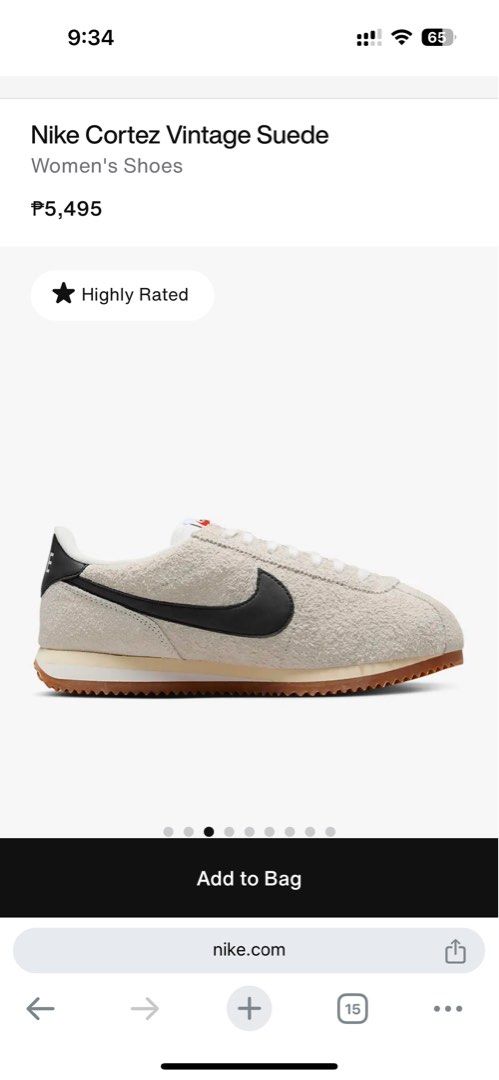 Nike Cortez Vintage Suede Size US6 (Category: Sneakers) located in Santa Ana. Submitted by davyjoy (Listing ID 1346676769, Image 1). Description: Nike Cortez Vintage Suede US 6 Bought in South Korea last November comes without box Used while travelling in SK only.