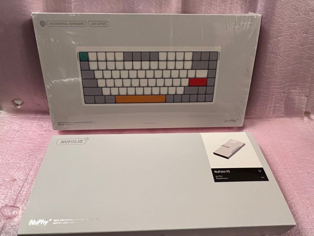 NuPhy Air75 V2 + NuPhy NuFolio V3, 電腦＆科技, 電腦周邊及配件