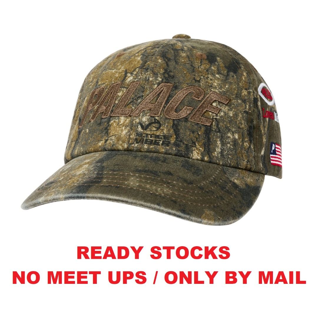 Palace washed realtree 6 panel cap timber (READY STOCK