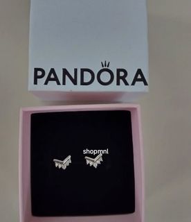 🎀Pandora tiara wishbone stud earring