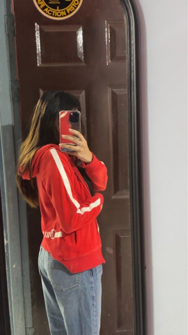Red Jacket (Category: Coats, Jackets and Outerwear) located in General Mariano Alvarez. Submitted by Angelbee (Listing ID 1346859016, Image 3). Description: 100+SF MOP:Gcash.