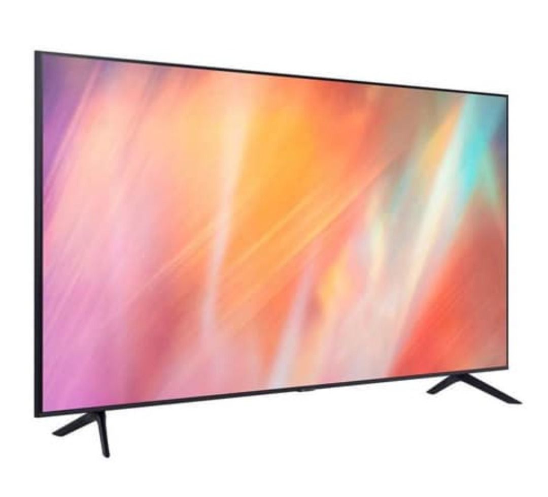 SAMSUNG 55” CRYSTAL UHD SMART TV (Category: TV) located in Quezon City. Submitted by baldyosa (Listing ID 1346725525, Image 2). Description: FOR SALE: 2nd SAMSUNG 55” CRYSTAL UHD 4k SMART TV. Tv and remote only, no box almost brand new condition 25k.