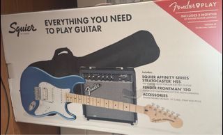 Squier by Fender Affinity Stratocaster HSS Pack  (No Picks) - Electric Guitar