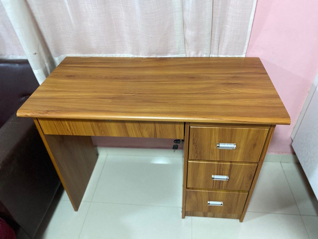 Study Table (Category: Tables & Sets) located in Singapore. Submitted by wolverine_pubg (Listing ID 1346843386, Image 2). Description: Study table with Roller chair. Both are in good condition . Can arrange delivery .