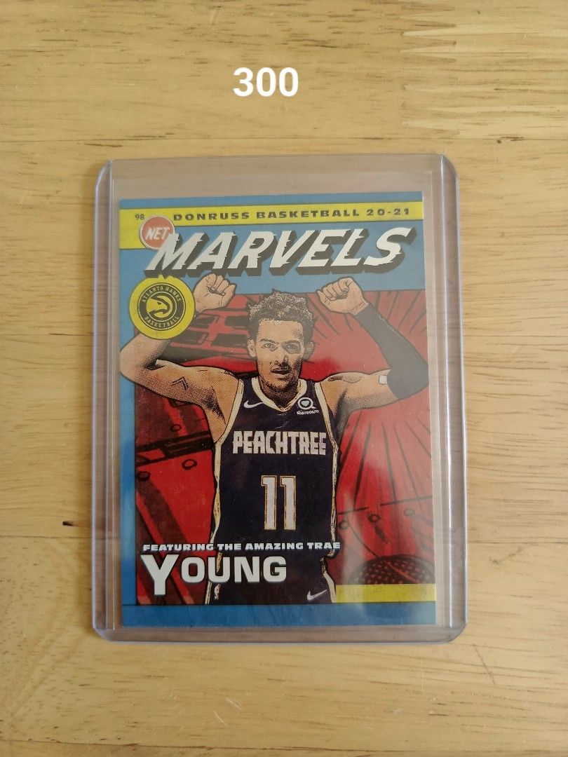 Trae Young NBA cards (Category: Raw Singles) located in Paranaque City. Submitted by ginorr (Listing ID 1346818728, Image 3). Description: Trae Young sale! 🥶 Prices on pictures With sleeves and toploader JnT LBC Lalamove Gcash or Bank transfer Paranaque location.