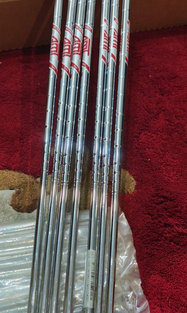 True Temper Red True Temper AMT Red steel shafts (stiff s300), Sports Equipment, Sports ...