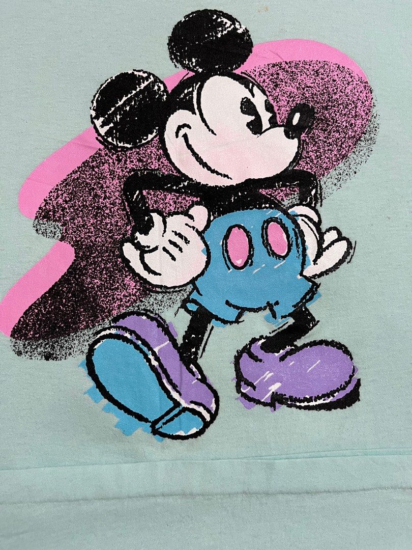 Vintage 80s Mickey Mouse Sleeveless Tee (Category: Tshirts & Polo Shirts ) located in Subic. Submitted by quickieflips (Listing ID 1346730516, Image 2). Description: Vintage 80s Mickey Mouse Sleeveless Shirt 80s Disney Characters Fashion tag Made in USA Single stitch (hem) Super beefy collar / neckline Size: Extra large Dimension: 22” x 26.5” No issue / good as new 400 php Shipping fee will be shouldered by the buyer Location: Olongapo / Subic.