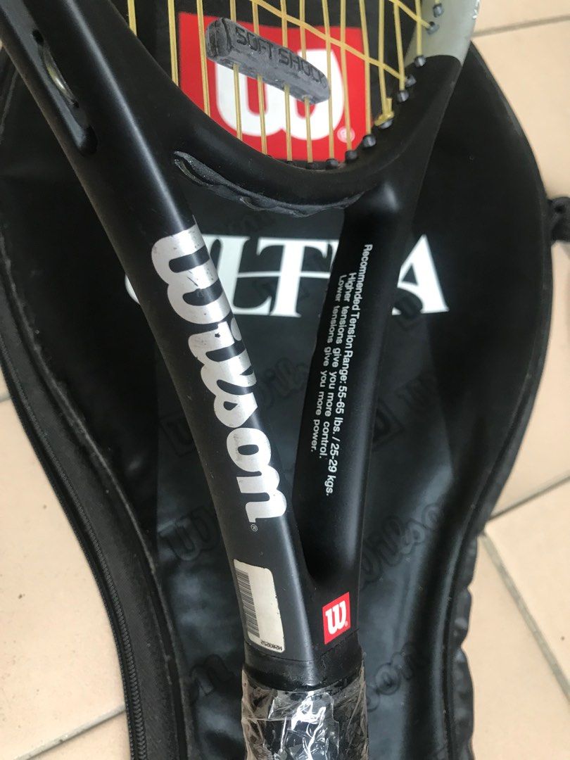 Wilson Pws Tennis Racket WILSON Tennis Racquet PWS Soft Shock Titanium - Composite W Series 280g ...