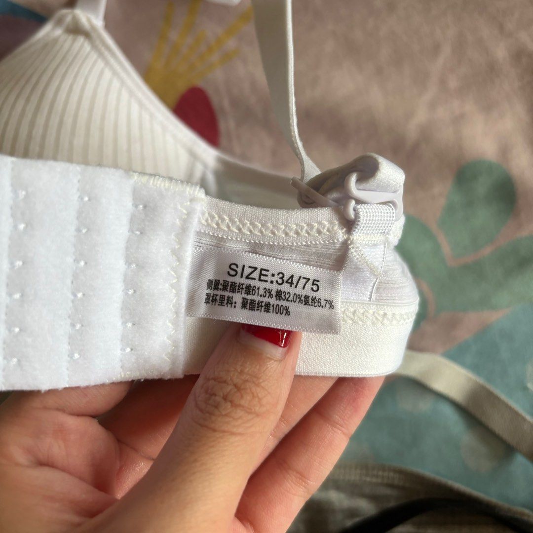 34A Bundle Bra (Category: Undergarments & Loungewear) located in Quezon City. Submitted by ddeonz (Listing ID 1346902072, Image 2). Description: Take all for ₱250 Washed already Rfs: not my size.