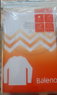 Baleno 男裝圓領長袖保暖內衣XL碼64229819842945110