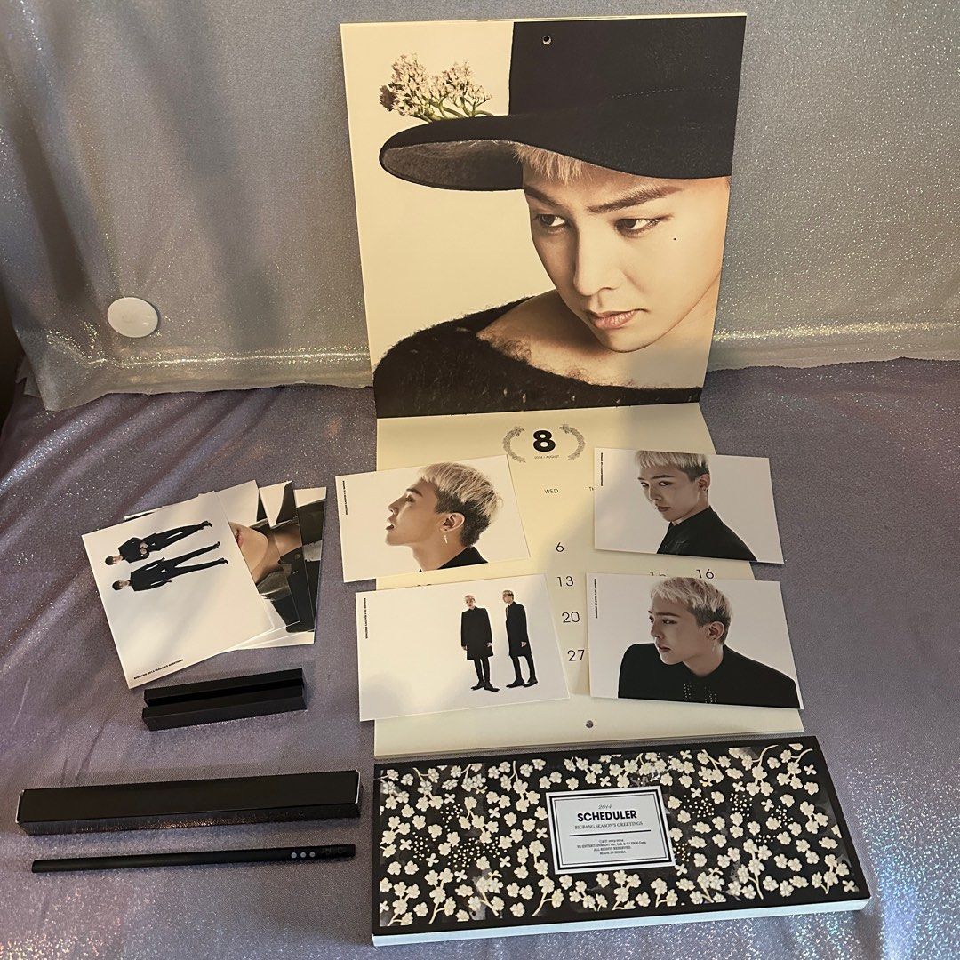 BIGBANG 2014SEASON'S GREETINGS ＧDRAGON 2014 - Season's Greetings Calendar - Korean - G-Dragon — my