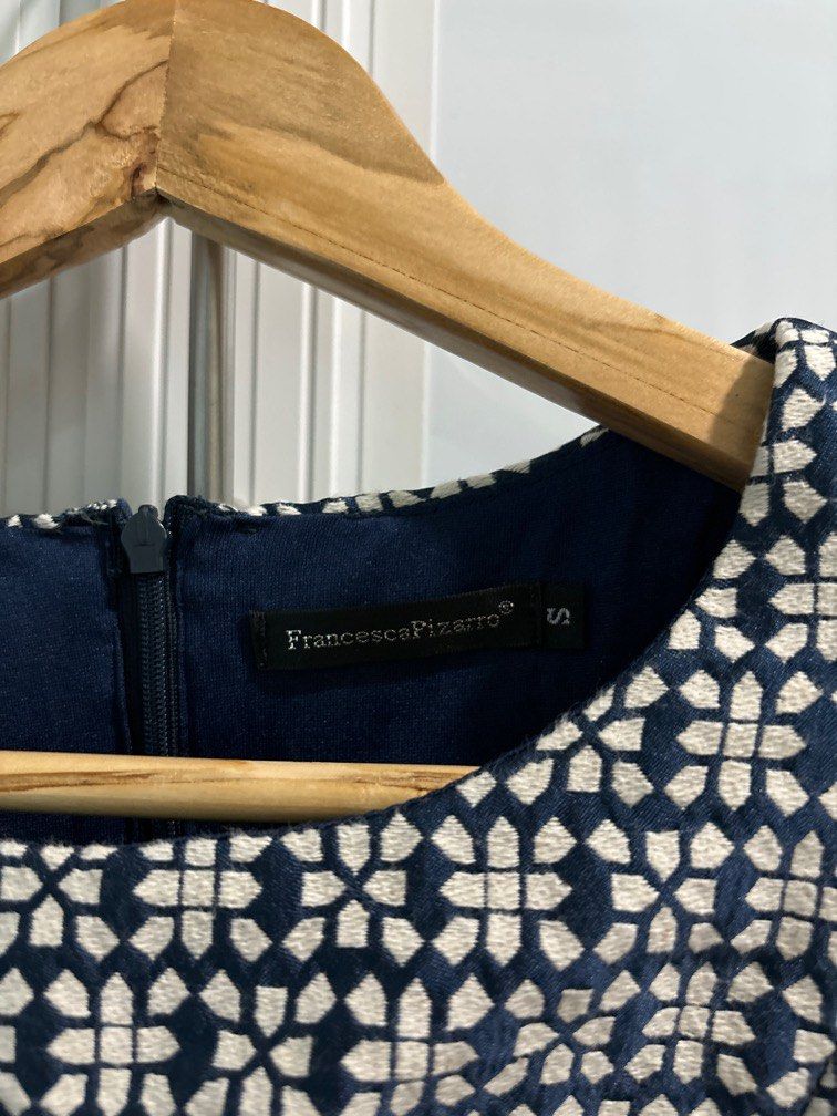 Blue Old Money Dress (Category: Dresses) located in Paranaque City. Submitted by ariadnestring (Listing ID 1346990230, Image 3). Description: Francesca Pizarro Dress Size small Good quality fabric! Shipping details: via LBC Payment first basis Through GCash or Bank Transfer.