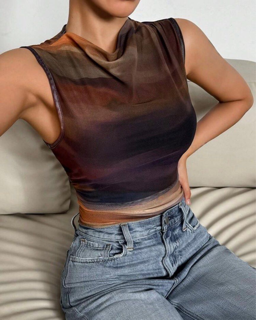 Brown Bodysuit (Category: Others Tops) located in Manila. Submitted by decluttrix (Listing ID 1347019411, Image 1). Description: used only once!! double lined!! dm me for ww pics tags: zara, h&m, bershka, f21, m&s, stradivarius, cotton on .