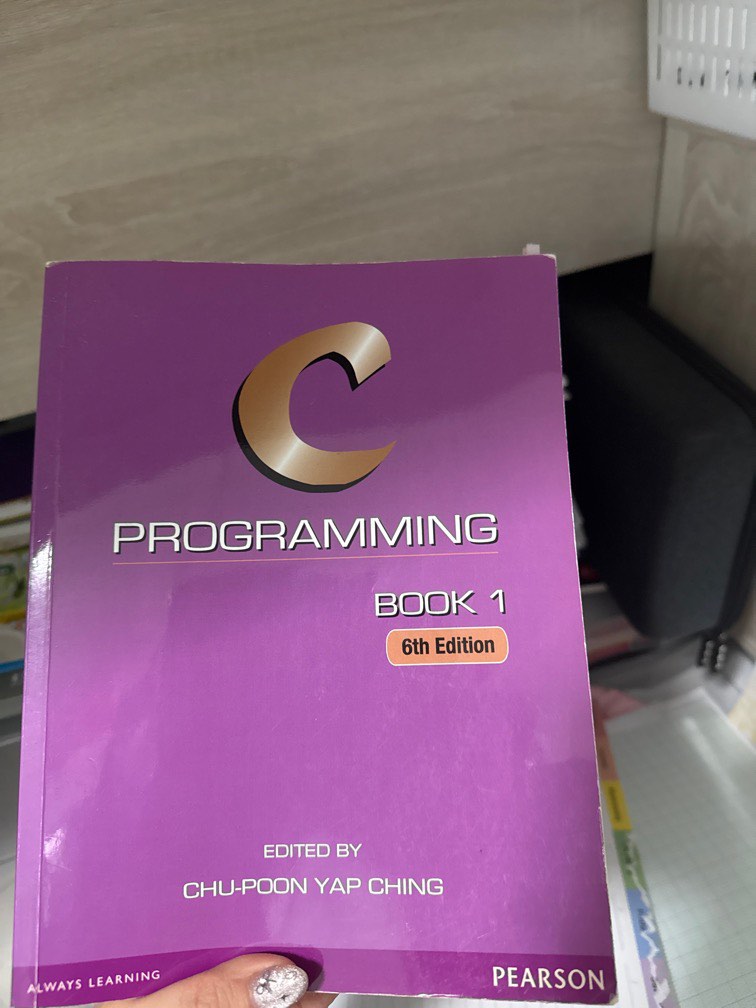 C Programming Book 1 6th Edition, Hobbies & Toys, Books & Magazines ...