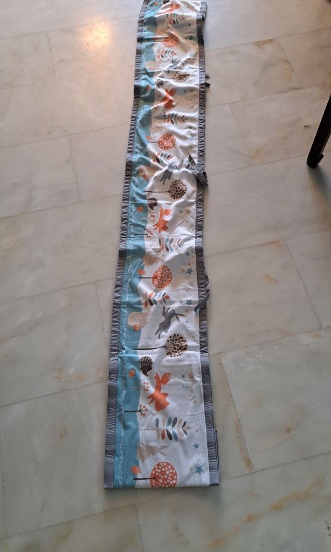 Cot edge protector (Category: Bed Guards) located in Singapore. Submitted by elsie63 (Listing ID 1346894322, Image 1). Description: Perfect condition.