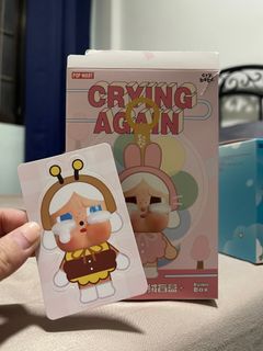 Crybaby Crying Again Plush Pendant (I'll Bring You A Flower)