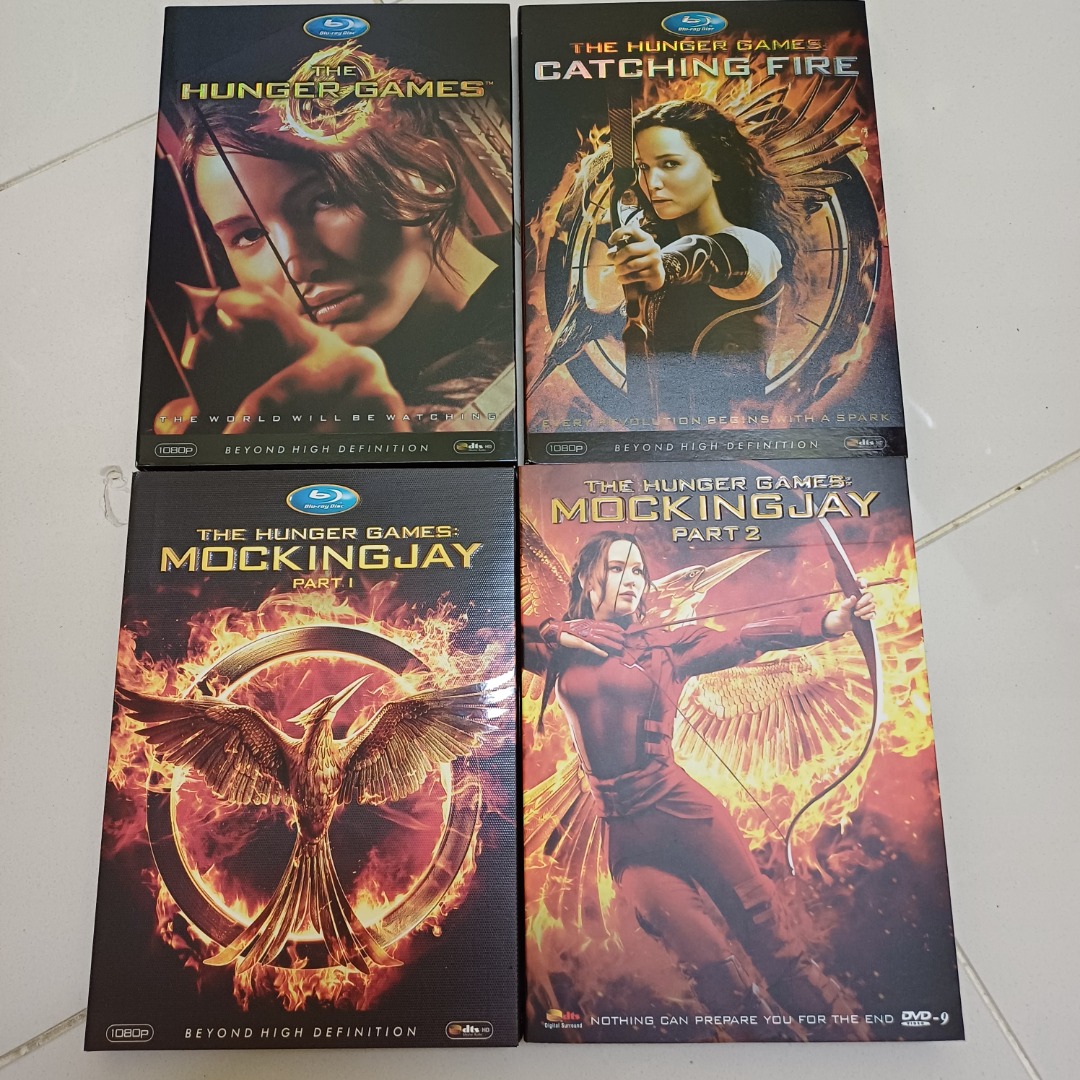 DVD Complete Series Dual Layer DVD 9 Movie Series The Hunger Games ...