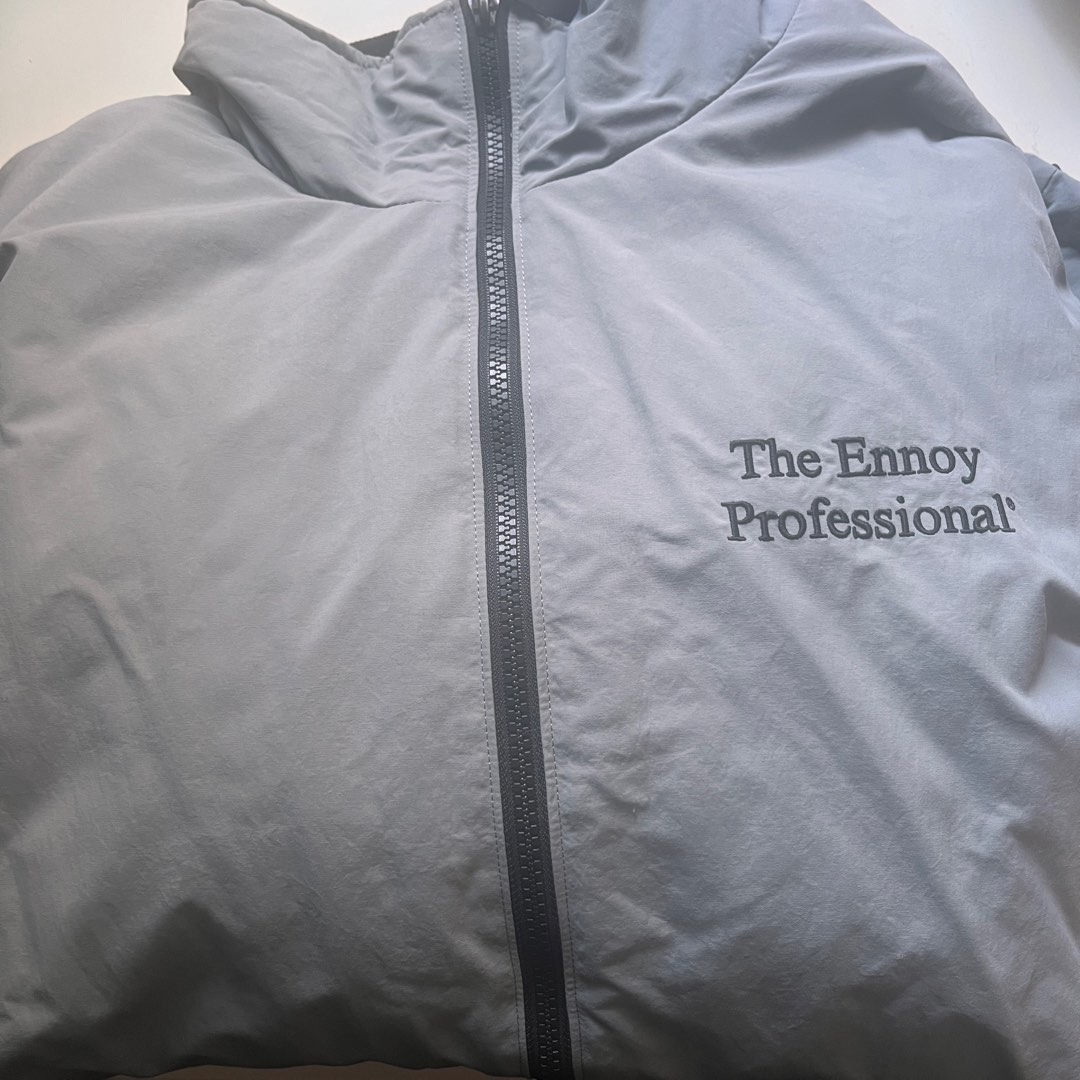 Ennoy Professional padded jacket 2023 灰藍色, 男裝, 外套及戶外衣服- Carousell