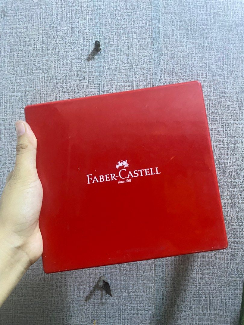 Faber-Castell Solid Watercolor 48 colors (Category: Craft Supplies & Tools) located in Manila. Submitted by ertbj (Listing ID 1346880108, Image 1). Description: Mostly used around 10-12 colors only, guaranteed that there's still much here since puro swatched lang naman yung iba. Brush and foam from faber-castell not included, but i can give 4 free brushes! 🙂.