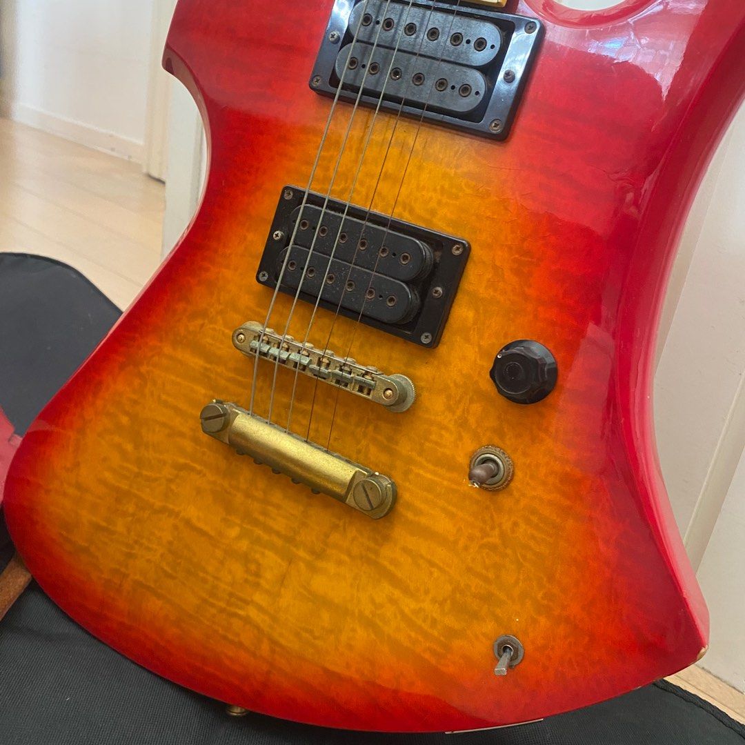 Fernandes Burny Hide (X Japan) MG-85X 絕版電結他, 興趣及遊戲, 音樂