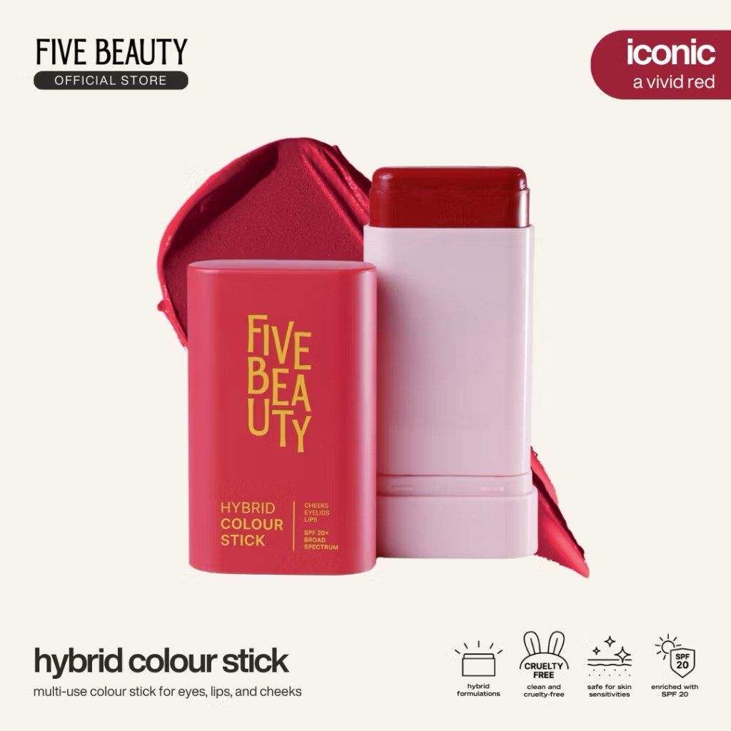 Sealed FiveBeauty Hybrid Colour Stick (Category: Makeup) located in Manila. Submitted by decluttrix (Listing ID 1347014649, Image 1). Description: brand new!!!!!!! super duper steal! rfs: wrong shade .