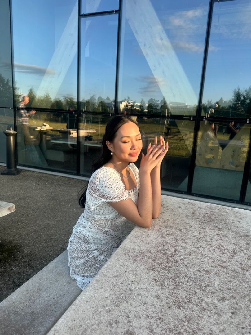 FOR RENT: White Eyelet Dress (Category: Dresses) located in Manila. Submitted by samanthakyleee (Listing ID 1346989246, Image 2). Description: Used in Strasbourg, France! Could pass as a modern Filipiniana. The rental fee is good for 5 days :) A deposit fee of 300 PHP will be required and returned once the item is received in pristine condition. .