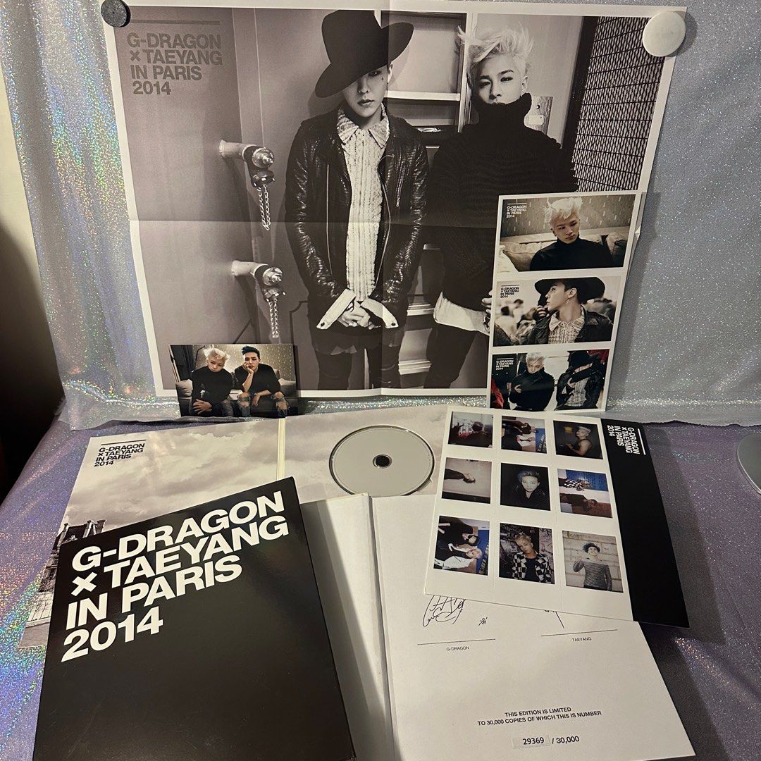✨限量已絕版✨G-DRAGON X TAEYANG IN PARIS 2014 DVD