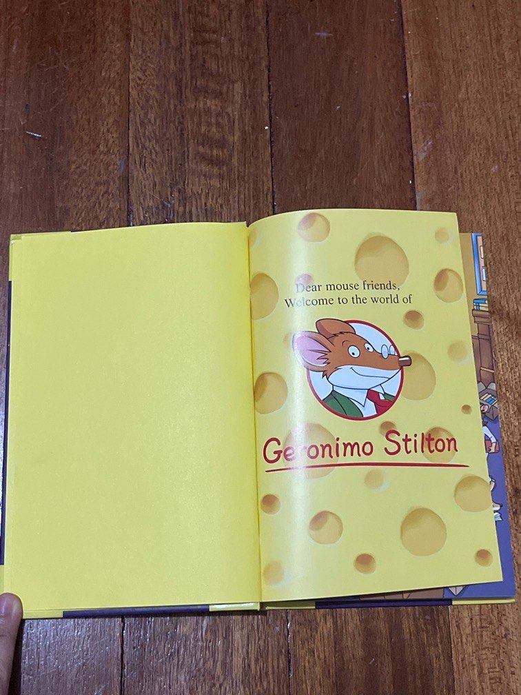 Geronimo Stilton - The Hunt For The Hundredth Key (Category: Children's Books) located in Paranaque City. Submitted by mozzarellasticks_lover (Listing ID 1347022616, Image 3). Description: It has a small tear on the dust cover. Price is negotiable. Just PM me RSF: I need money for dental materials .