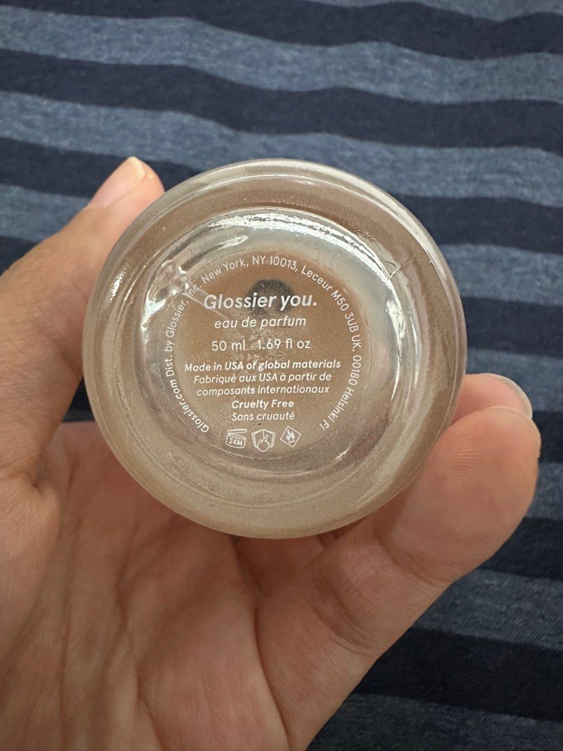 Glossier You (Category: Fragrance & Deodorants) located in Paranaque City. Submitted by biancasells_ (Listing ID 1325703390, Image 3). Description: 60% full 50ml bottle Decluttering Low ballers will be ignored .
