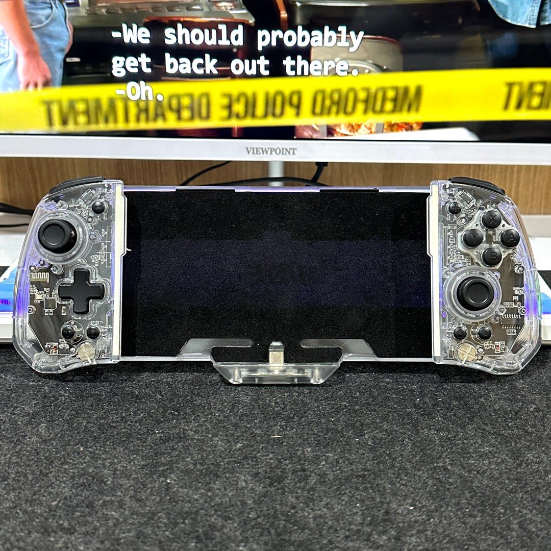 IINE One Piece Joypad Controller for Nintendo Switch V1 V2 OLED (Category: Controllers) located in Quezon City. Submitted by consoleciety (Listing ID 1347049208, Image 3). Description: price: 1600 php —compatible with V1/V2/OLED —slightly used, very good condition, no issue —controller only no box —changeable RGB (8 colors) —hall-effect joysticks (no drift) —turbo function/gyro/dual motor vibration pick up: Mezza Residences meet up: Mezza Residen