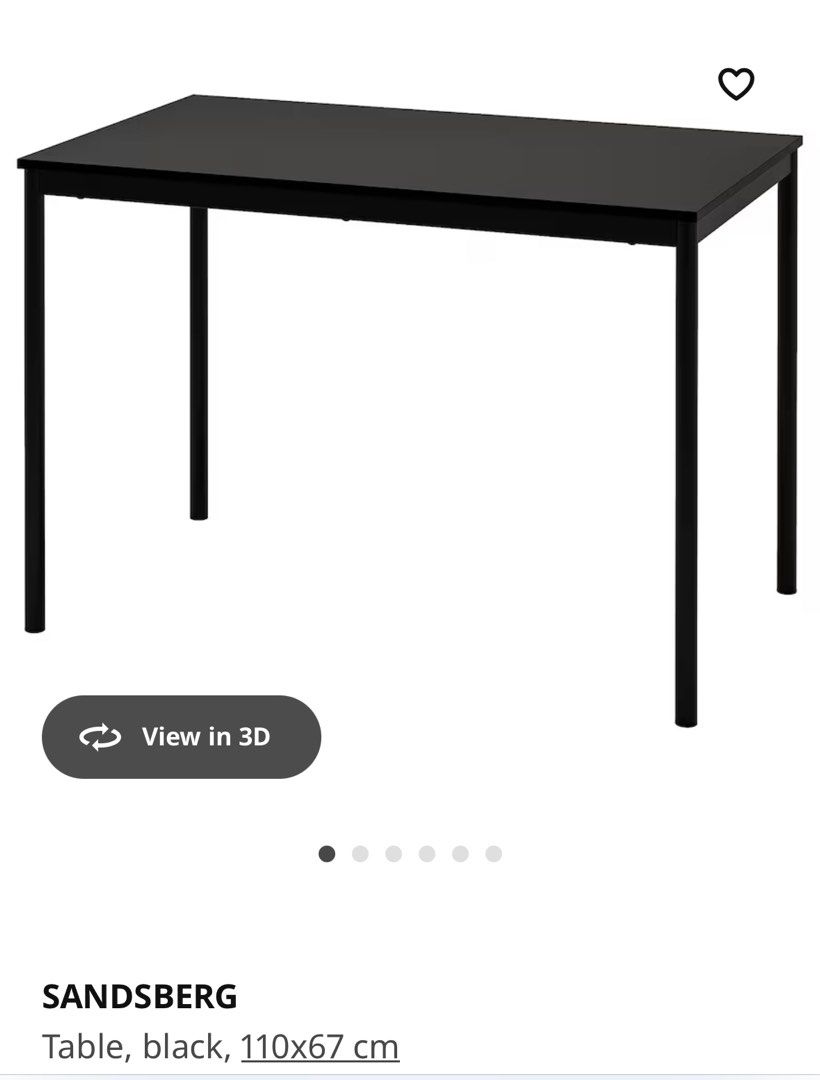 IKEA Dining Table (Category: Tables & Sets) located in Singapore. Submitted by yrtan312 (Listing ID 1347024549, Image 1). Description: IKEA dining table as shown .