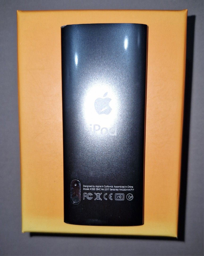 iPod nano (Category: Portable Music Players) located in Pasig City. Submitted by goodies_from_yesterday (Listing ID 1347008478, Image 2). Description: for those who love to collect old gadgets, this one's still working. 8 gig capacity with working camera. this ipod doesn't have bluetooth. i don't have the cable and/or box anymore. battery may be a little bit challenging but can still play for a little more than an hour after full charge. overall 