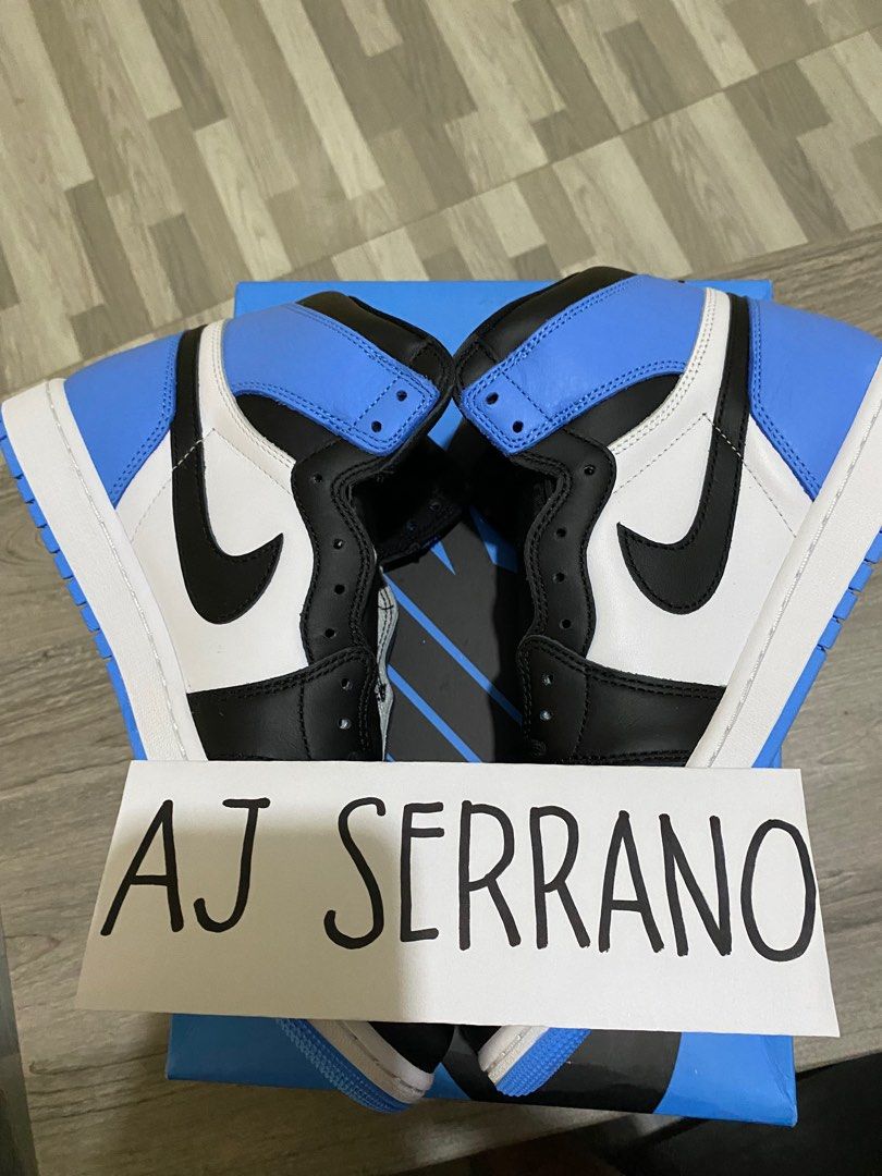 Jordan 1 high Unc Toe size 11.5 (Category: Sneakers) located in Floridablanca. Submitted by icatcherr (Listing ID 1346883504, Image 2). Description: Jordan 1 UNC TOE SIZE 11.5 No issue Brand new.