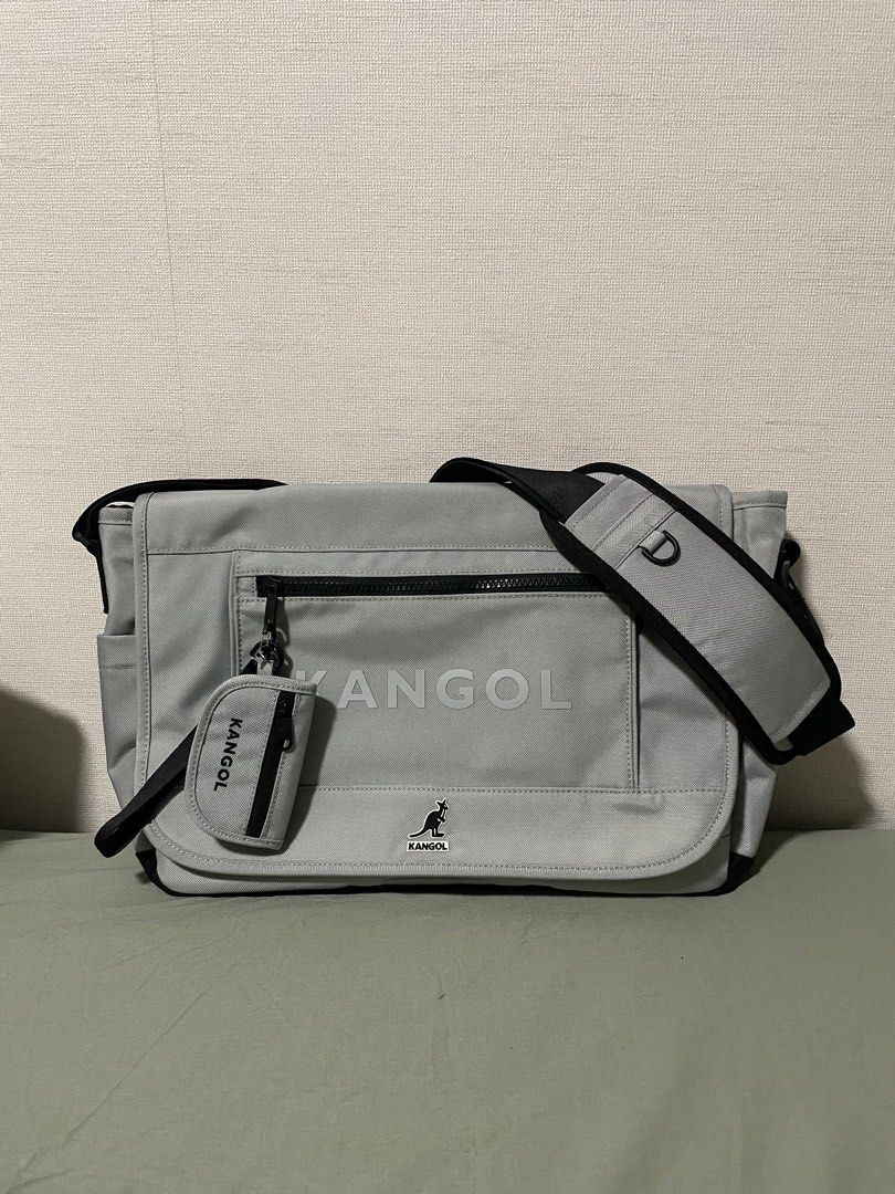 Kangol Messenger Bag (Category: Sling Bags) located in Pasig City. Submitted by paaatch (Listing ID 1346924460, Image 1). Description: Bought in SG last Dec 2024 at 5k Selling at 2200 negotiable Good as new Used 3x only Rfs: got new bag.