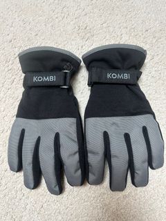 KOMBI SKI GLOVES waterproof winter gloves for men size M 男裝滑雪手套防水保暖手套629785908537611129