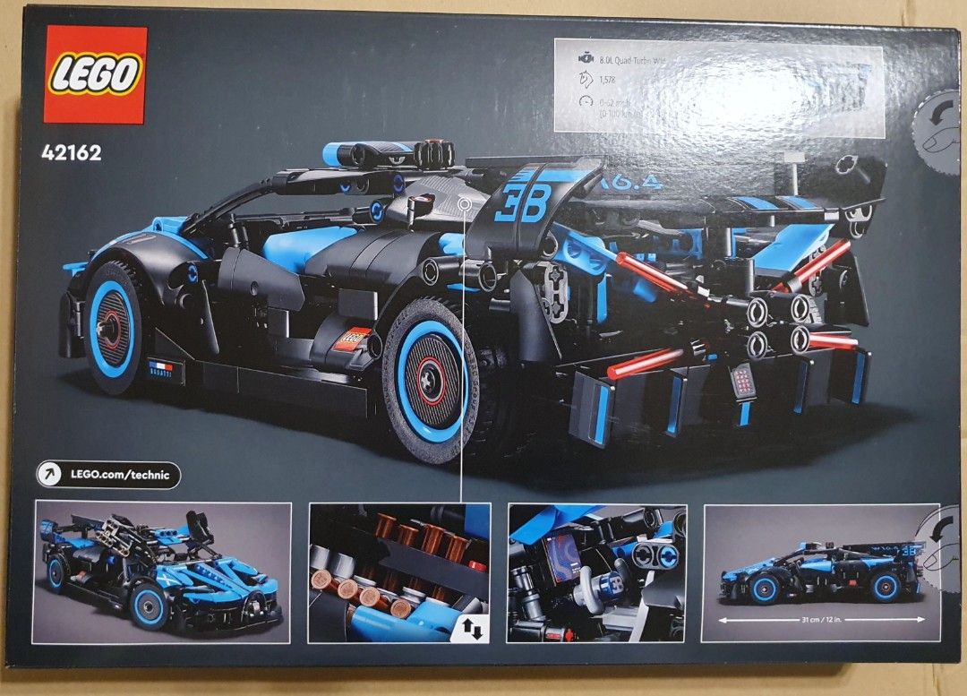 LEGO 42162 Bugatti Bolide Agile Blue (Category: Lego & Building Sets) located in Taguig. Submitted by carousel123 (Listing ID 1346917529, Image 3). Description: LEGO 42162 Bugatti Bolide Agile Blue Brandnew Sealed.