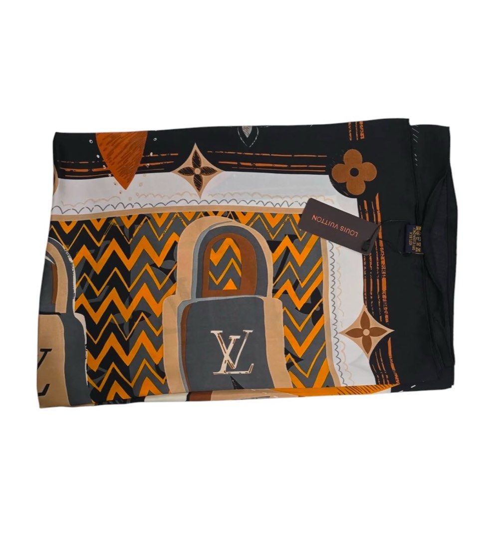 Louis Vuitton Long Shawl (Category: Other Accessories) located in Binan City. Submitted by mcsolis (Listing ID 1346974528, Image 1). Description: Silk, long shawl BNWT In good condition Japan ukay/surplus. NGA What you see is what you get.