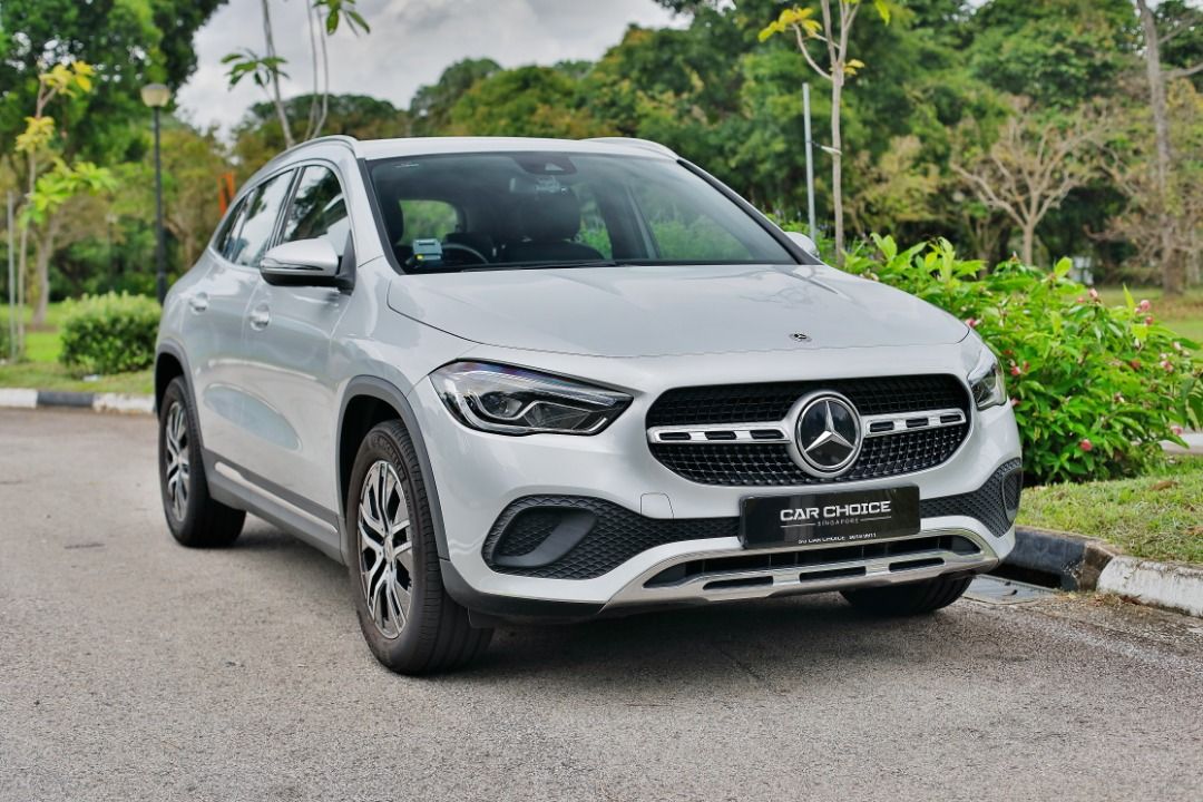 Mercedes-Benz GLA-Class GLA200 Sport (A) (Category: Used Cars) located in Singapore. Submitted by onestopcardeal (Listing ID 1330556214, Image 2). Description: Guaranteed lowest depreciation in the market! ✅ Full loan eligible! ✅ $0 driveaway! ✅ STA Inspection welcome!✅ 1.48% BANK LOAN Features 1.3l inline 4 turbocharged engine producing 160bhp. 7 speed DCT. LED headlight and taillights. Accessories Keyless start and stop. Reverse camera and sens