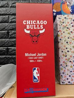 Bearbrick Michael Jordan 1998 Last Shot 400% & 100% Be