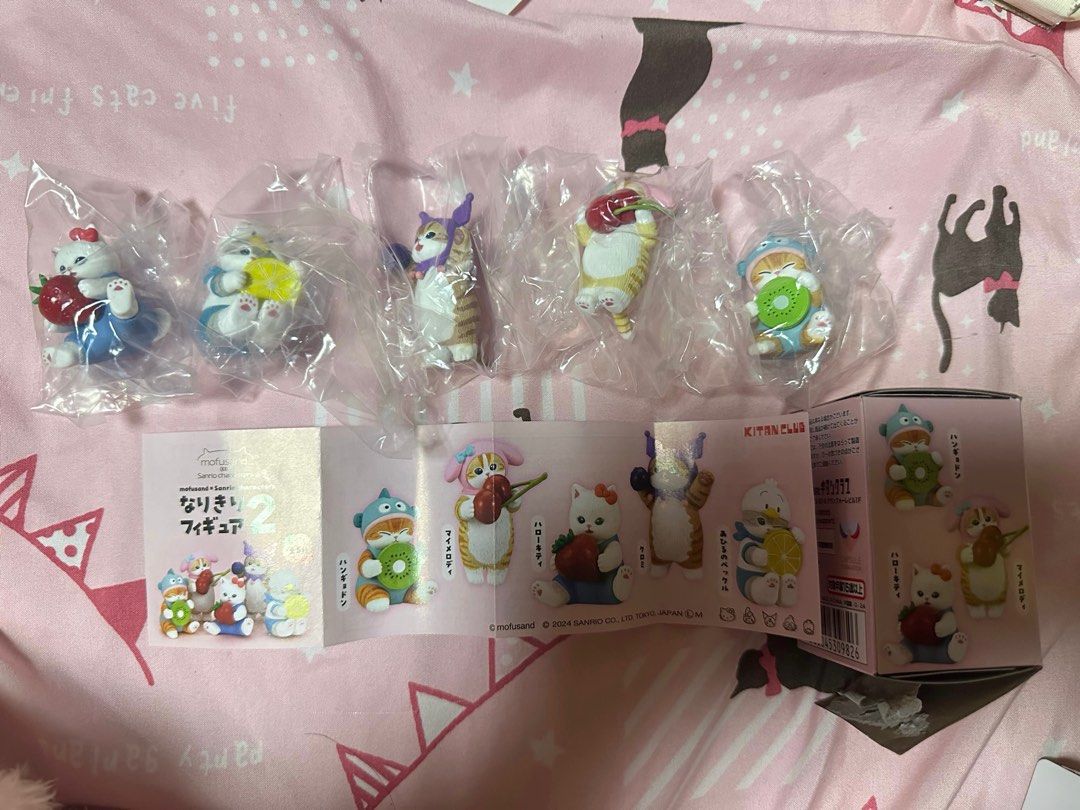 Mofusand x Sanrio SET (Category: Character Goods) located in Dumangas. Submitted by hakdoooog (Listing ID 1334212847, Image 3). Description: Mofusand x Sanrio SET - ₱2,000 SALE - ₱1,000 SOLD KUROMI From Japan ON HAND 🇵🇭 50% DP, pay remaining balance on or before arrival in PH PH Loc: Iloilo MOP: Gcash MOD: J&T.