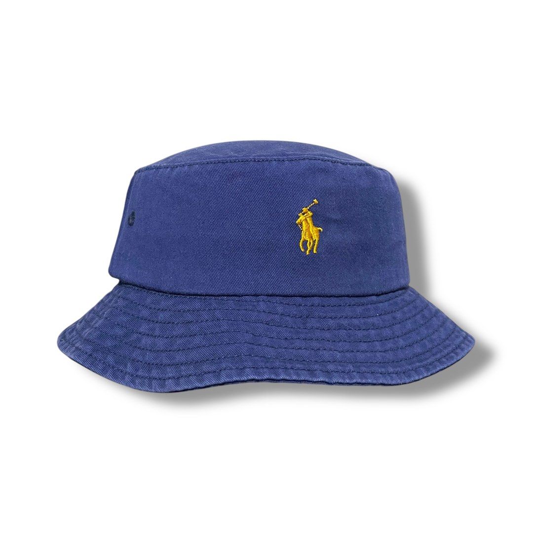 Polo Ralph Lauren Bucket Hat (navy) (Category: Caps & Hats) located in Marikina City. Submitted by 1800shelves (Listing ID 1346922484, Image 2). Description: Polo Ralph Lauren Bucket Hat (navy) Brand new with tag One size fits all - 59 CM Price - ₱ 1,000 only PM for offers and more details. Tags: Ralph Lauren, RL, Polo, Polo Ralph Lauren, RL cap, cap, dadhat, RL dadhat, leather strap.