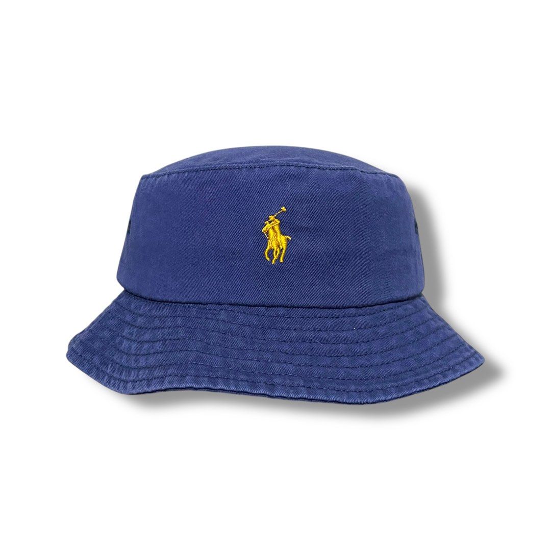 Polo Ralph Lauren Bucket Hat (navy) (Category: Caps & Hats) located in Marikina City. Submitted by 1800shelves (Listing ID 1346922484, Image 1). Description: Polo Ralph Lauren Bucket Hat (navy) Brand new with tag One size fits all - 59 CM Price - ₱ 1,000 only PM for offers and more details. Tags: Ralph Lauren, RL, Polo, Polo Ralph Lauren, RL cap, cap, dadhat, RL dadhat, leather strap.