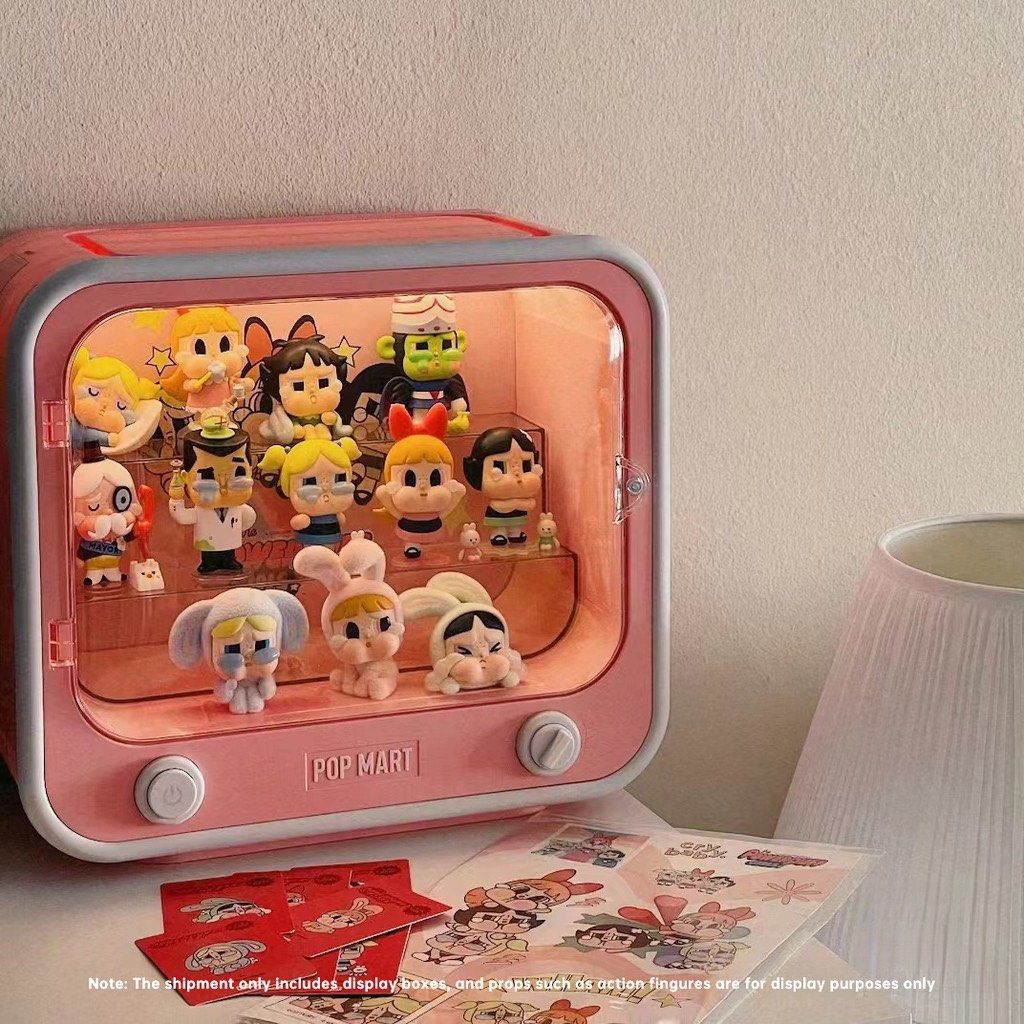 POPMART Crybaby x Powerpuff Girls Complete Set with TV Display Box