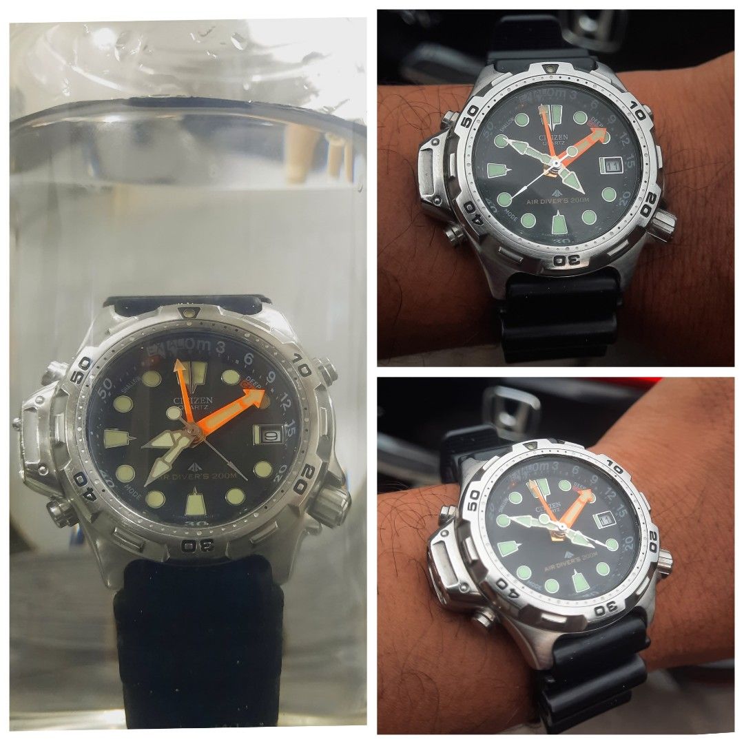 Citizen Men Automatic Promaster Dive Fugu Pufferfish Blue
