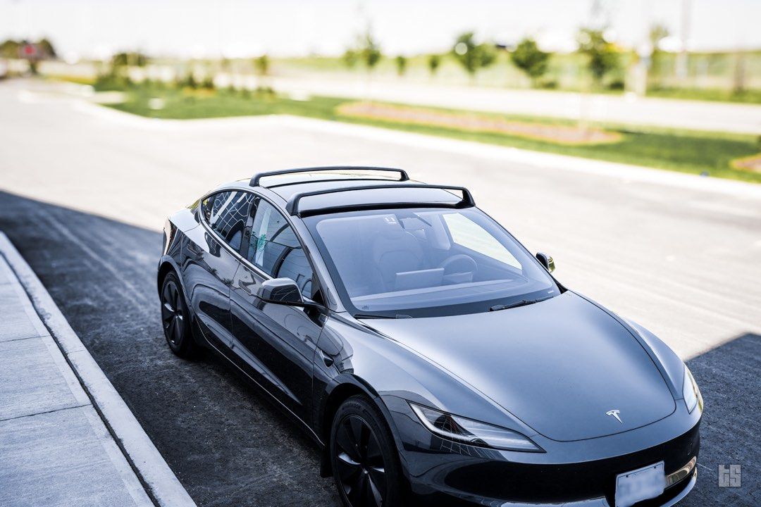 Roof cross bars Tesla Model 3 highland, Auto Accessories on Carousell
