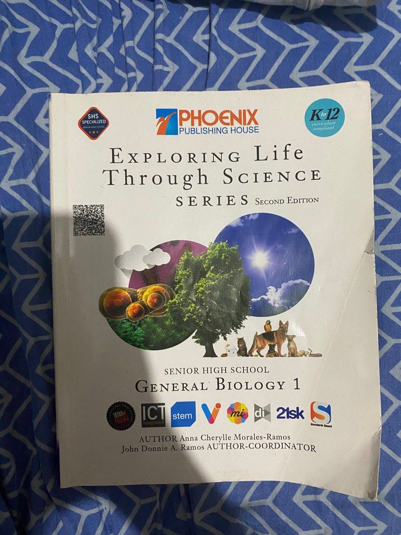 SHS General Biology 1 Book Phoenix Grade 12 Senior High School Book ...